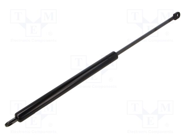Gas spring; E: 445mm; Features: with welded steel eyes; Øout: 18mm
