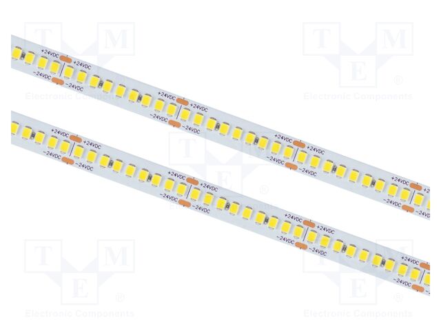 LED tape; white warm; LED/m: 234; 10mm; IP20; 12W/m; CRImin: 80