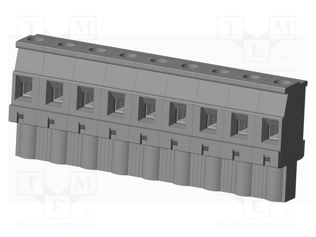 Connector: pluggable terminal block; plug; female; angled 90°