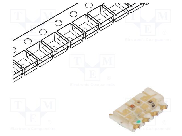 LED; red,infrared,green,yellow; SMD; 2.6÷3.2/2.1÷2.6/1.4÷1.8VDC