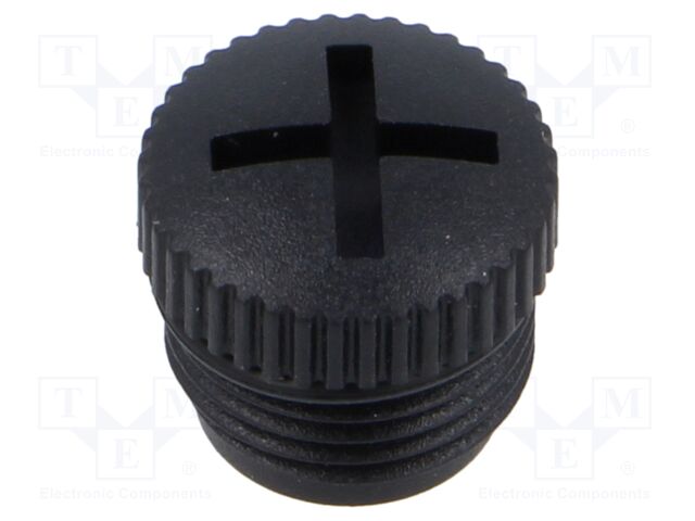 Protection cover; Application: female M12 connectors