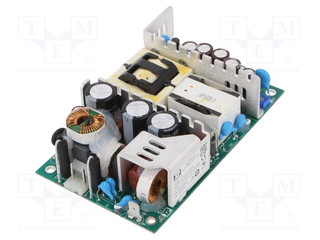 AC/DC Open Frame Power Supply (PSU), ITE & Medical, 1 Output, 200 W, 350W @ 15CFM