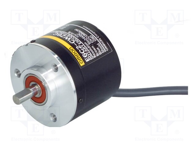 Encoder: incremental; Usup: 5VDC; 360imp/revol; shaft 6mm; IP64