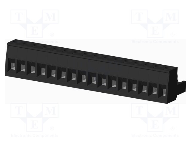 Connector: pluggable terminal block; plug; female; straight; 300V