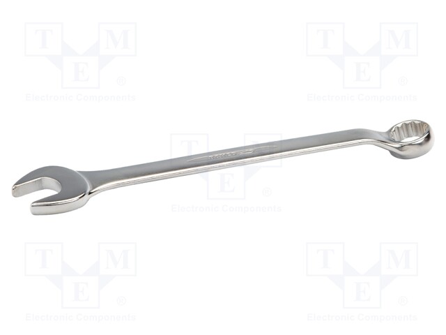 Key; combination spanner; 27mm; Overall len: 360mm; tool steel