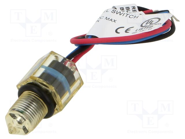 Sensor: liquid level; -40÷110°C; OUT: NO; 5VDC; IP66; ELS-950; 0.15m