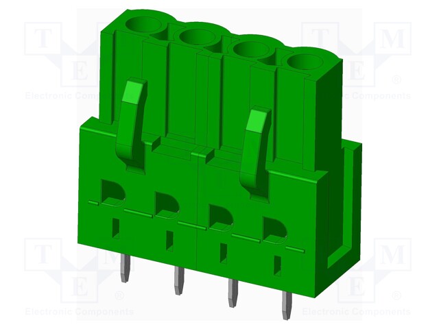 Connector: pluggable terminal block; socket; female; straight