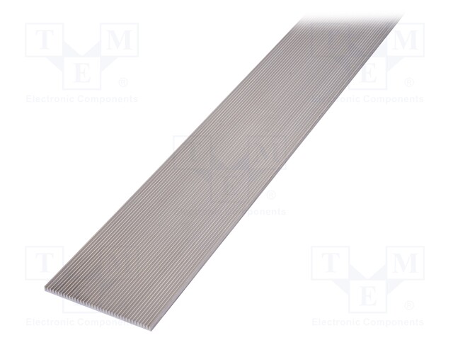 Heatsink: extruded; grilled; natural; L: 1000mm; W: 219mm; H: 15mm