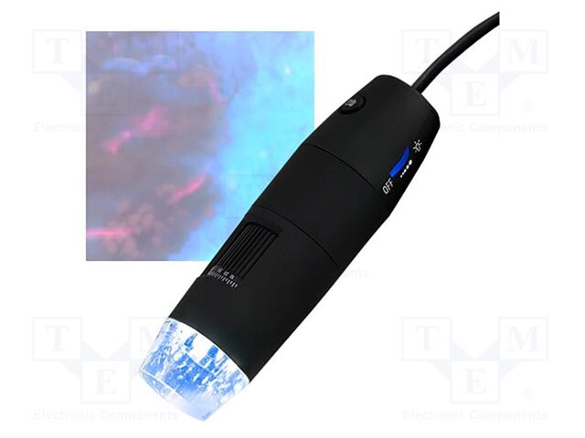 Inspection camera; Cam.res: 1600x1200; Len: 2m; Dim: Ø33x110mm