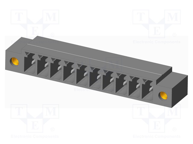Connector: pluggable terminal block; socket; male; on PCBs