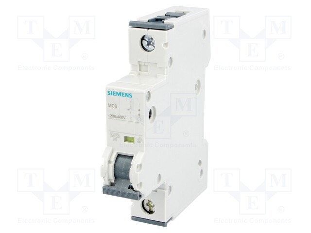 Circuit Breaker, MCB, 5SY4, 1P, 10 kA, 400 V, 32 A