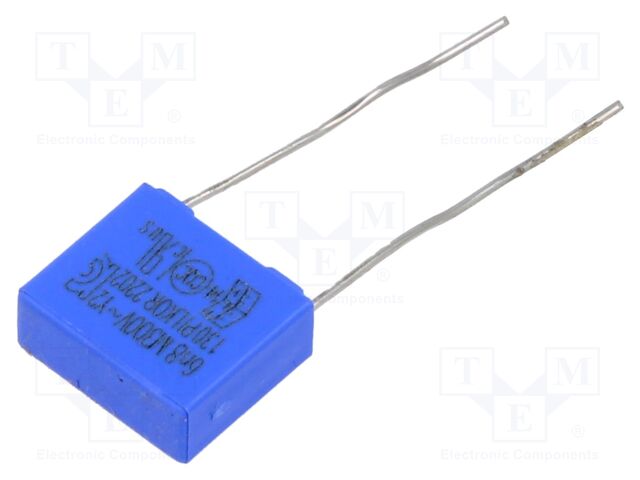 Capacitor: polypropylene; Y2; 6.8nF; THT; ±20%; 10mm; -55÷105°C