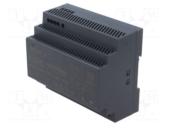 Power supply: switching; for DIN rail; 150W; 24VDC; 6.25A; OUT: 1
