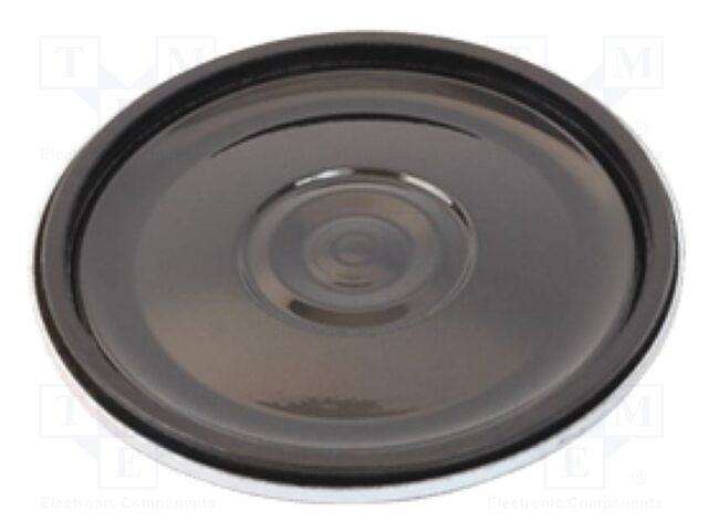Loudspeaker; miniature; 500mW; 8Ω; Ø38x5mm; 6kHz; Sound level: 89dB