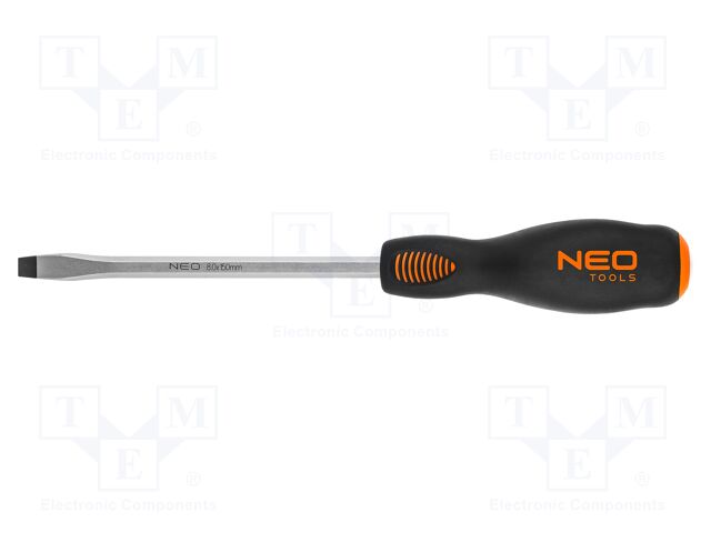 Screwdriver; for impact; slot; SL 8; 150mm