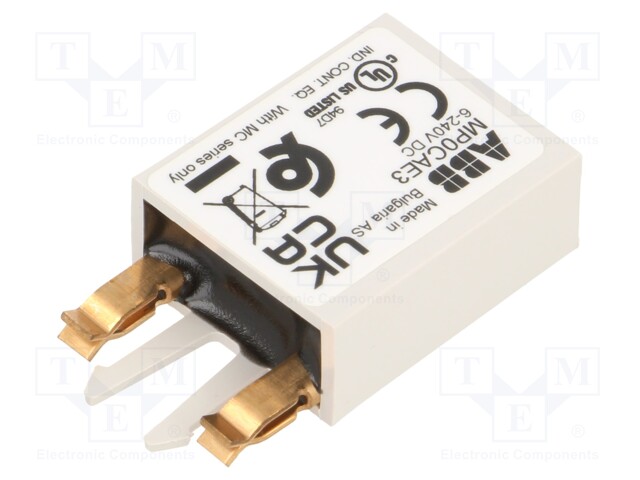 Protection: surge arrestor; 6÷240VDC