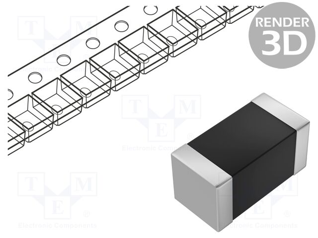 Wire; 2x1.25mm; SMD; 3.3uH; Ioper: 870mA; R: 170mΩ; ±20%; Isat: 800mA