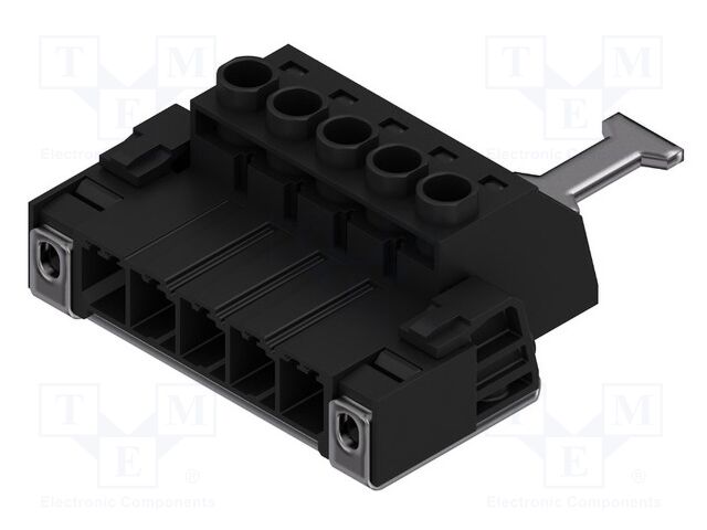 Pluggable terminal block