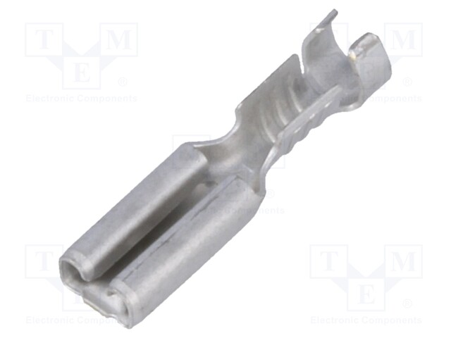 Terminal: flat; 2.8mm; 0.5mm; female; 0.5÷1mm2; crimped; for cable