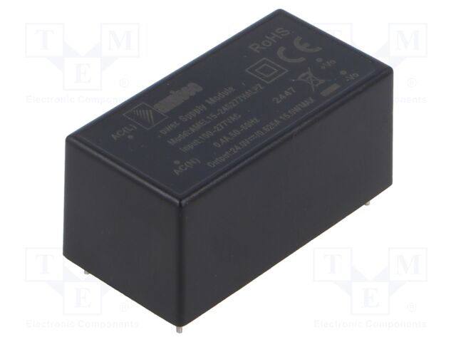 Converter: DC/DC; Protection: short circuit protection SCP