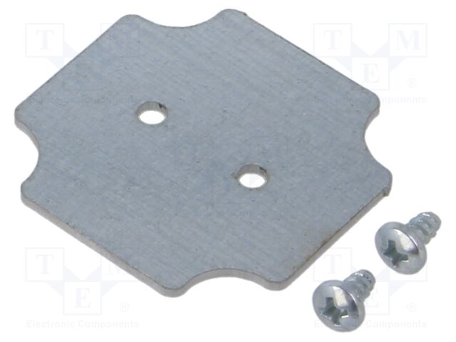 Mounting plate; steel