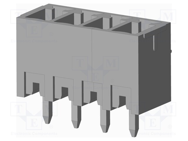 Connector: pluggable terminal block; socket; male; on PCBs