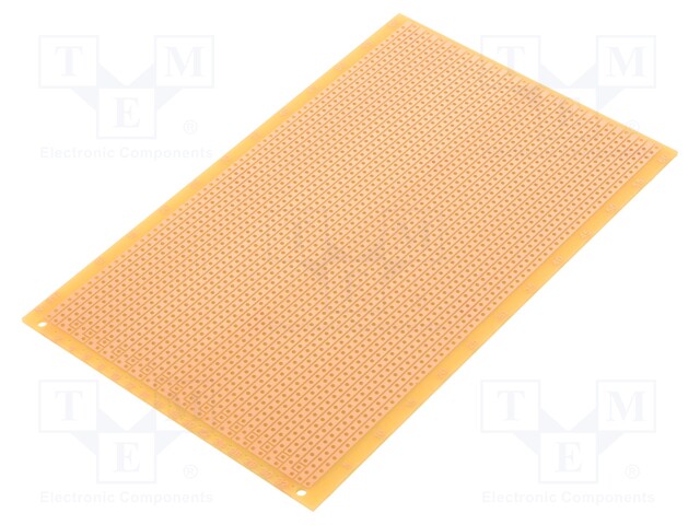 Board: universal; single sided,prototyping; W: 100mm; L: 160mm