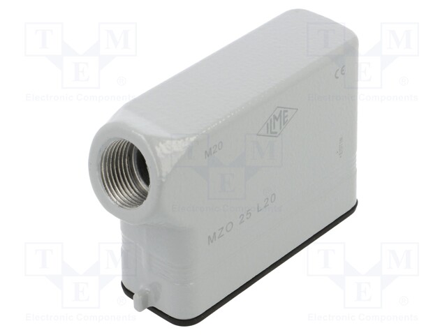 Enclosure: for HDC connectors; IL-BRID; size 66.16; M20; 66x16mm