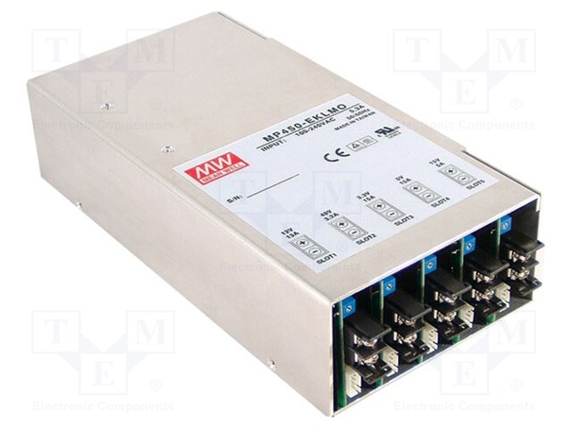 Power supply: switched-mode; 450W; No.of mod: 5