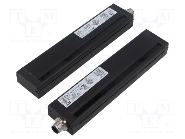 Safety light curtain; H: 180mm; 150÷400mm; IP65; OY41052x; 24VDC