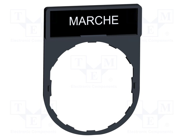 30MM X 40MM LEGEND HOLDER, CONTROL UNIT