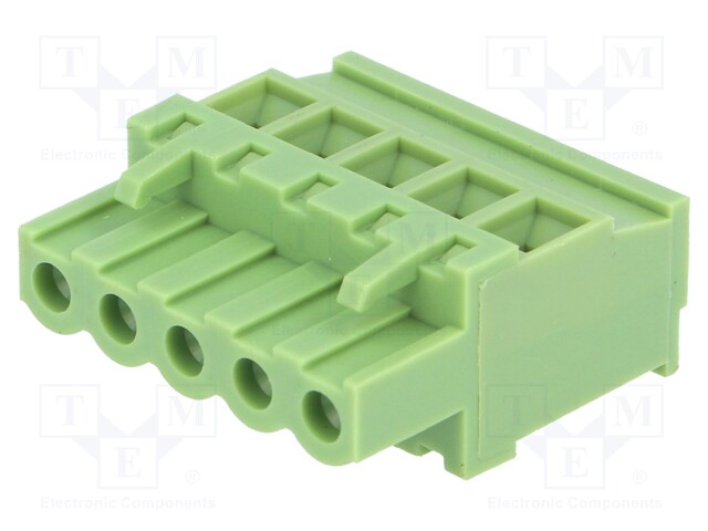 Pluggable terminal block; 5.08mm; ways: 5; angled 90°; plug; 300V