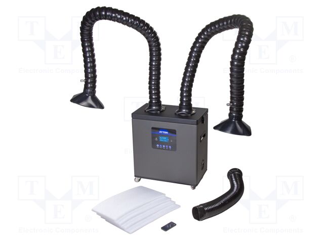 Fume extractor; 300m3/h; 230VAC; 180W; Dim: 465x250x480mm