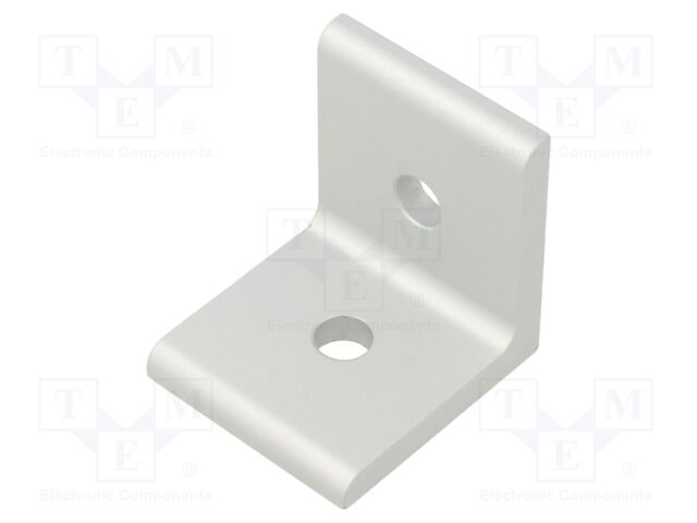 Stopper; for profiles; W: 30mm; L: 30mm; polyamide; Colour: black