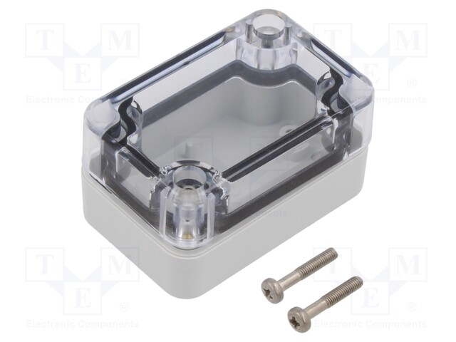 Enclosure: multipurpose; X: 40mm; Y: 60mm; Z: 30mm; ZP; polycarbonate