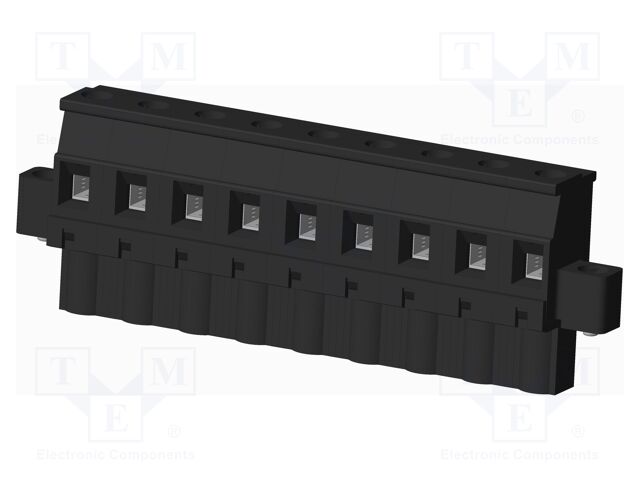 Connector: pluggable terminal block; plug; female; angled 90°