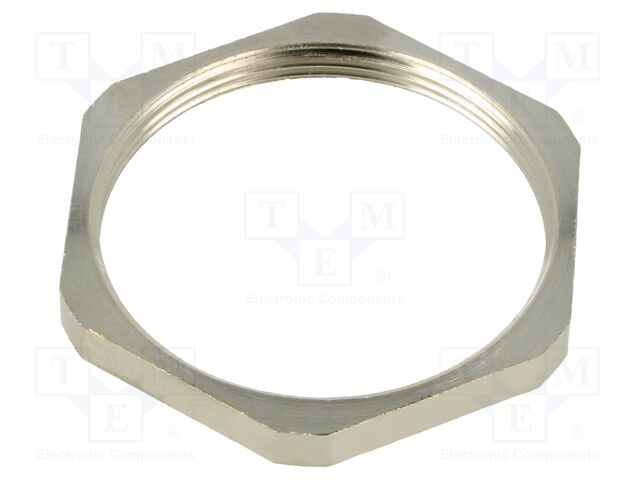 Nut; M50; nickel-plated brass; Anaconda Sealtite; IP65; Pitch: 1.5