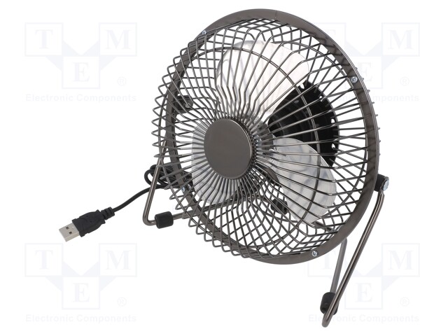 Fan: DC; 3W; 5V; Ø: 150mm; Len: 1m; 190x185x100mm; Plug: straight