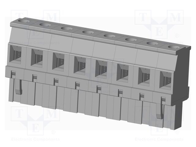 Connector: pluggable terminal block; plug; female; angled 90°