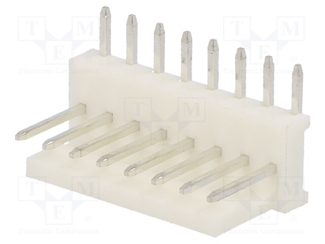 Socket; wire-board; male; PIN: 8; 2.54mm; THT; MAS-CON; tinned