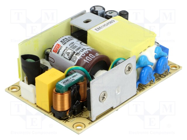 Power supply: switched-mode; 45.6W; 80÷264VAC; OUT: 1; 12VDC; 3.8A