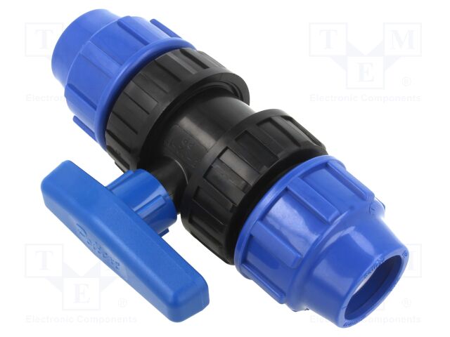 Splice terminal: clamping; Øout: 32mm; Øin: 32mm; for PE pipes