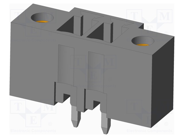 Connector: pluggable terminal block; socket; male; on PCBs