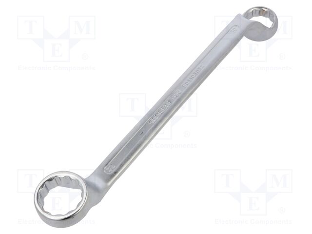 Wrench: ring; double-sided,bent; 30mm,32mm; L: 380mm; Gedore Red
