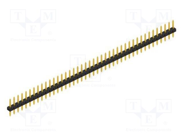 Connector: pin strips; pin header; male; PIN: 42; 2mm; THT; 1x42