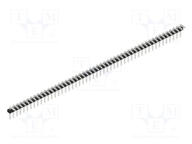 Connector: pin strips; pin header; male; PIN: 50; 2mm; THT; 1x50