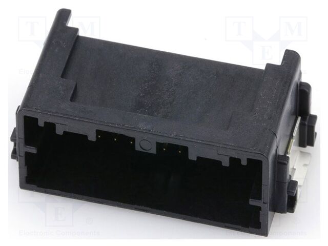 Connector: automotive; Mini50; socket; male; PIN: 20; gold-plated