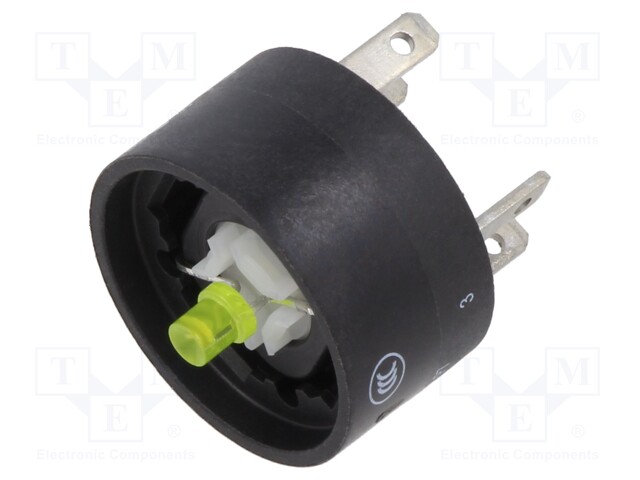 Contact Block, 100 mA, 42 V, 1 Pole, 84 Series, Quick Connect