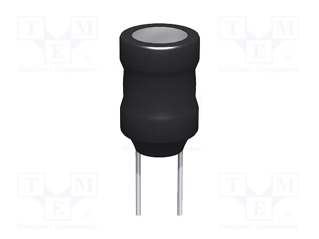 Inductor: wire; THT; 18mH; 0.12A; 32.2Ω; ±10%; Ø12x15mm; Pitch: 5mm