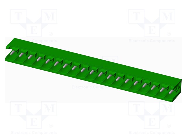 Connector: pluggable terminal block; socket; male; angled 90°